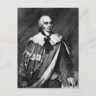 Portrait von Gilbert Eliot Postkarte