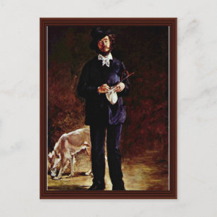 Portrait von Gilbert-Marcellin Desboutin Postkarte