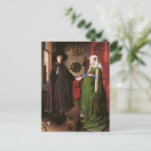 Portrait von Giovanni Arnolfini und seiner Ehefrau Postkarte (Stehend Vorderseite)