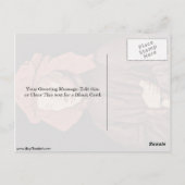 Portrait von Giovanni Arnolfini von Jan Van Eyck Postkarte (Rückseite)