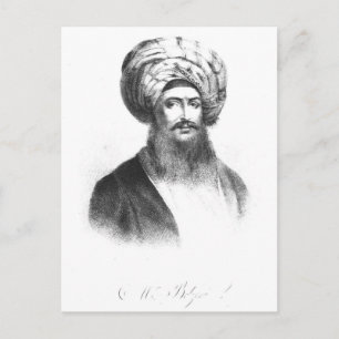 Portrait von Giovanni Battista Belzoni Postkarte