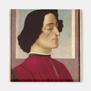 Portrait von Giuliano de' Medici c.1480 Magnet