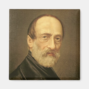 Portrait von Giuseppe Mazzini Magnet