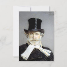 Portrait von Giuseppe Verdi, italienischer Opernko