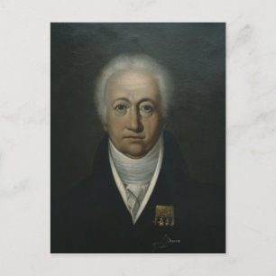 Portrait von Goethe, 1816 Postkarte