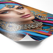 Portrait von Grace Fotodruck (Ecke)