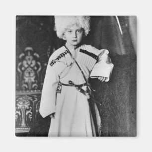 Portrait von Großherzog Nicholas Mikhailowitsch Magnet