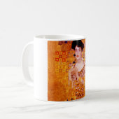 Portrait von Gustav Klimt Kaffeetasse (Vorderseite Links)