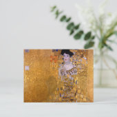 Portrait von Gustav Klimt Postkarte (Stehend Vorderseite)