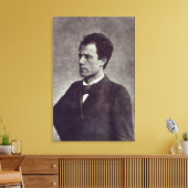 Portrait von Gustav Mahler, 1897 Leinwanddruck (Insitu (Wohnzimmer))