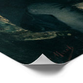 Portrait von Gustave Eiffel 1905 Poster (Ecke)