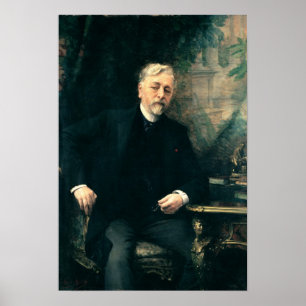 Portrait von Gustave Eiffel 1905 Poster