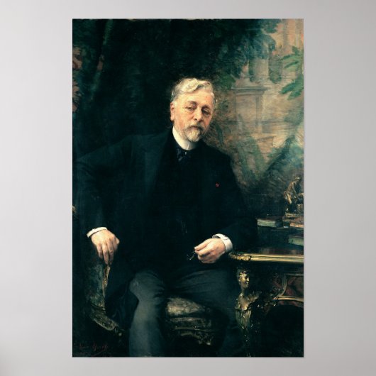 Portrait von Gustave Eiffel 1905 Poster (Vorne)