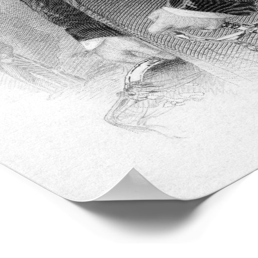 Portrait von H.R.H. Herzog von Cambridge Poster (Ecke)