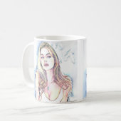 Portrait von Hailey Kaffeetasse (Vorderseite Links)