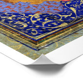 Portrait von Hamida Banu Begum, mit einem Siegel,  Poster (Ecke)