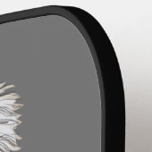 Portrait von Hand zeichnend Pferden Pickleball Schläger (Linke Seite)