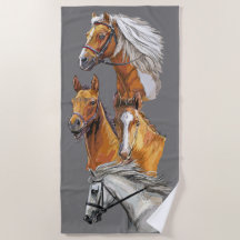 Portrait von Hand zeichnend Pferden