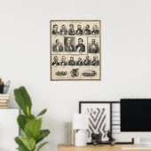 Portrait von Händlern, Minnesota Poster (Heimbüro)