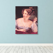 Portrait von Harriet Smithson Leinwanddruck (Insitu (Holzboden))