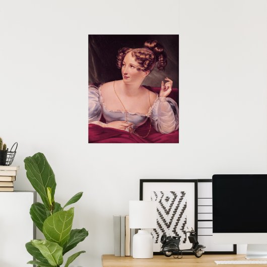 Portrait von Harriet Smithson Poster (Heimbüro)