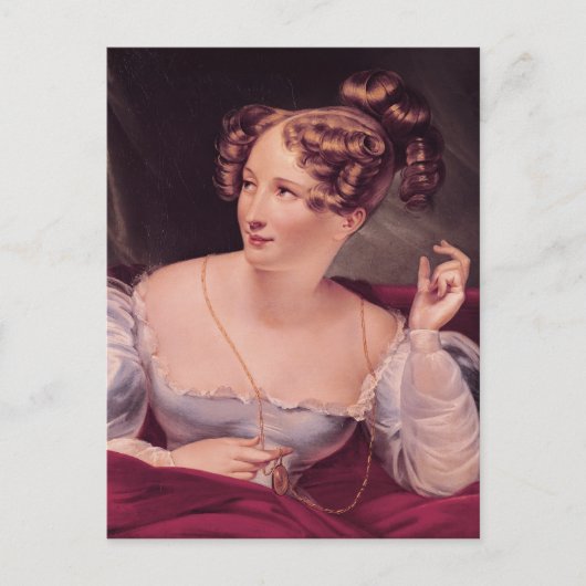 Portrait von Harriet Smithson Postkarte (Vorderseite)