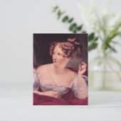 Portrait von Harriet Smithson Postkarte (Stehend Vorderseite)