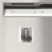 Portrait von Heinrich Schliemann Magnet (In Situ (Geschirrspüler))
