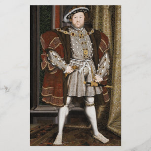 Portrait von Heinrich VIII (Hans Holbein der Jünge Briefpapier