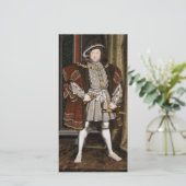 Portrait von Heinrich VIII (Hans Holbein der Jünge Karte (Stehend Vorderseite)