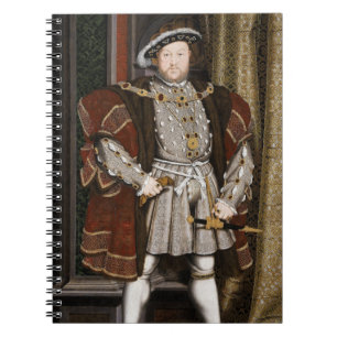 Portrait von Heinrich VIII (Hans Holbein der Jünge Notizblock