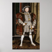 Portrait von Heinrich VIII (Hans Holbein der Jünge Poster (Vorne)