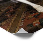 Portrait von Heinrich VIII (Hans Holbein der Jünge Poster (Ecke)