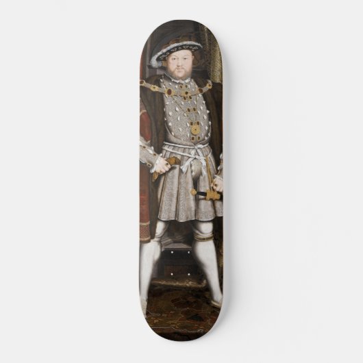 Portrait von Heinrich VIII (Hans Holbein der Jünge Skateboard (Vorderseite)