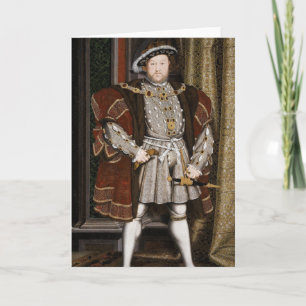 Portrait von Heinrich VIII (Hans Holbein der Jüngs Karte