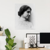 Portrait von Helen Keller Poster (Heimbüro)