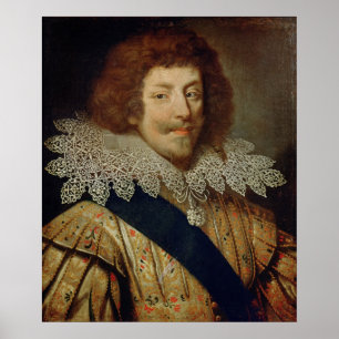 Portrait von Henri Duke von Montmorency Poster