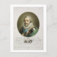 Portrait von Henri IV, König von Frankreich und Na