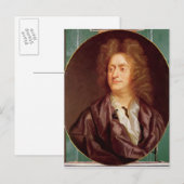 Portrait von Henry Purcell, 1695 Postkarte (Vorne/Hinten)
