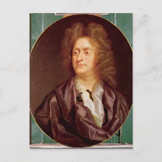 Portrait von Henry Purcell, 1695 Postkarte (Vorderseite)
