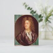 Portrait von Henry Purcell, 1695 Postkarte (Stehend Vorderseite)