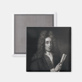Portrait von Henry Purcell Magnet (Vorderseite/Rückseite)