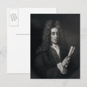 Portrait von Henry Purcell Postkarte (Vorne/Hinten)