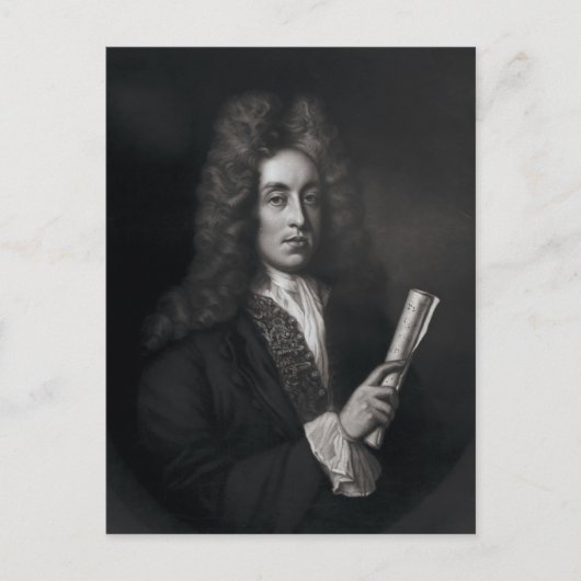 Portrait von Henry Purcell Postkarte (Vorderseite)