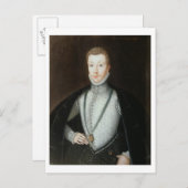 Portrait von Henry Stewart, Earl of Darnley (1545- Postkarte (Vorne/Hinten)