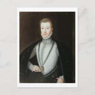 Portrait von Henry Stewart, Earl of Darnley (1545- Postkarte