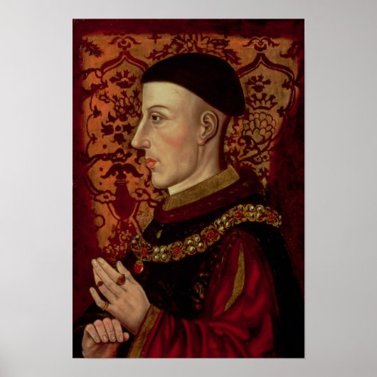 Portrait von Henry V Poster (Vorne)