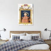 Portrait von Henry VIII (1491-1547) als Verteidige Leinwanddruck (Insitu (Schlafzimmer))