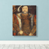 Portrait von Henry VIII Leinwanddruck (Insitu (Holzboden))
