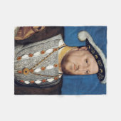 Portrait von Henry VIII von England, Holbein Fleecedecke (Vorderseite (Horizontal))